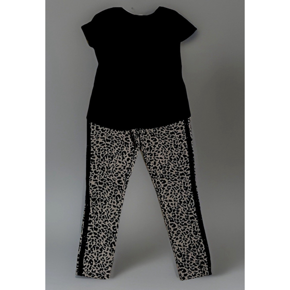 Wondernation Other - Girls Size 10/12 Wondernation Lepard Pant Set